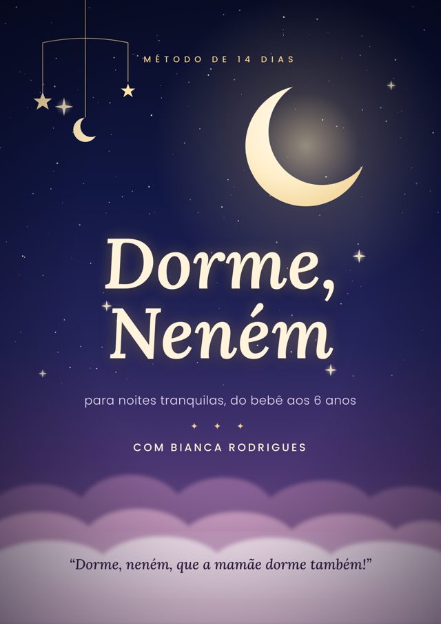 Capa do guia Dorme, Neném